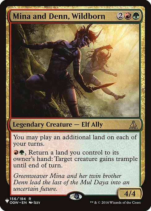 Mina and Denn, Wildborn - Nonfoil