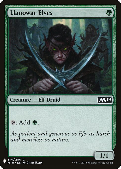 Llanowar Elves - Nonfoil