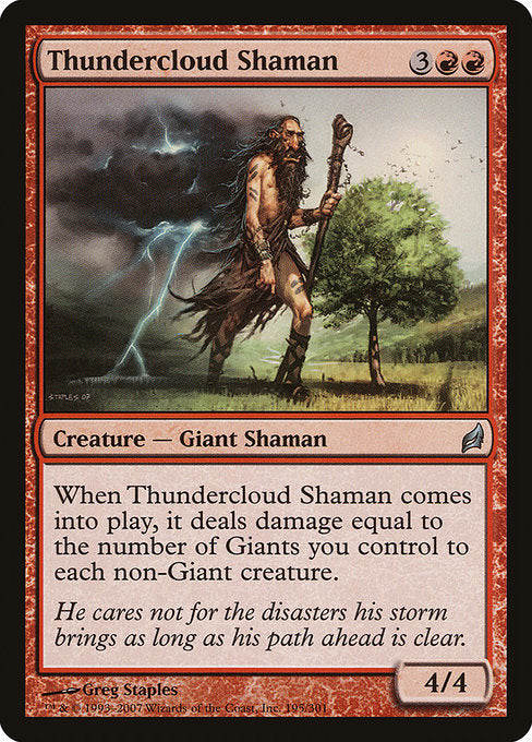 Thundercloud Shaman - Nonfoil