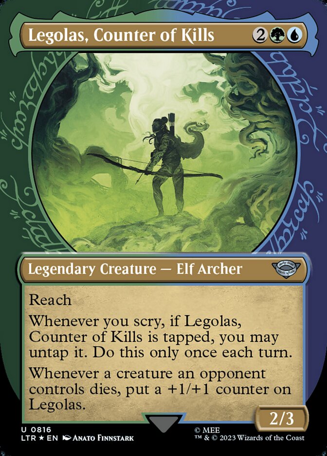 Legolas, Counter of Kills (Showcase)