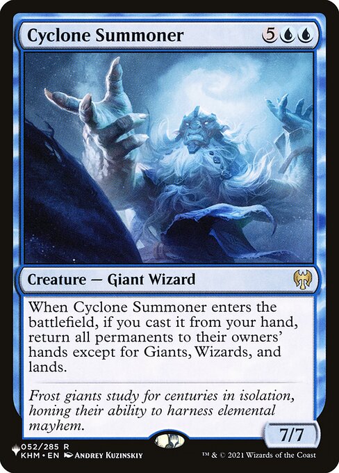 Cyclone Summoner - Nonfoil