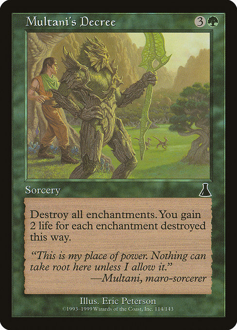 Multani's Decree - Nonfoil