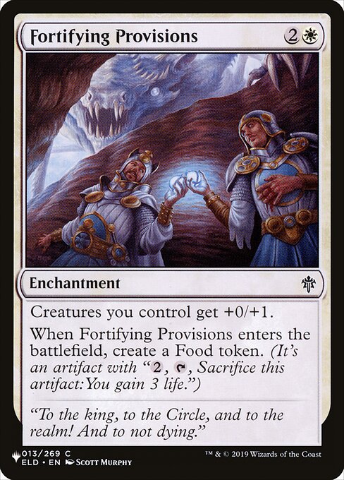 Fortifying Provisions - Nonfoil