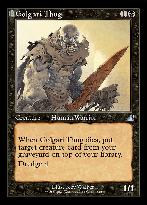 Golgari Thug - Nonfoil