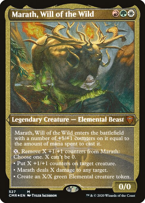 Marath, Will of the Wild - Etched