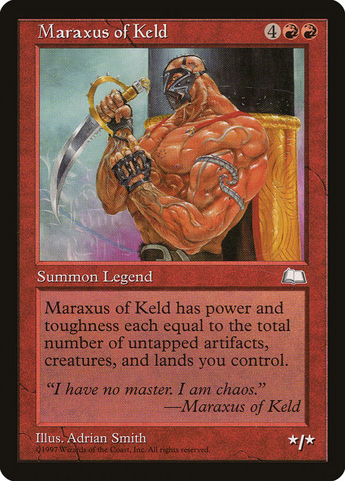 Maraxus of Keld - Nonfoil