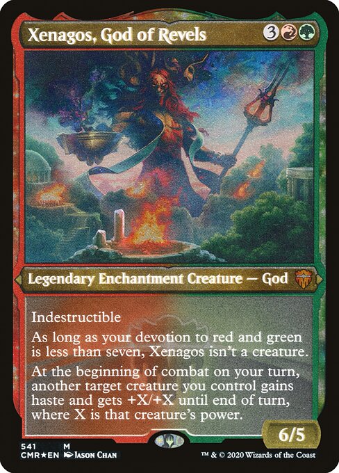 Xenagos, God of Revels - Etched