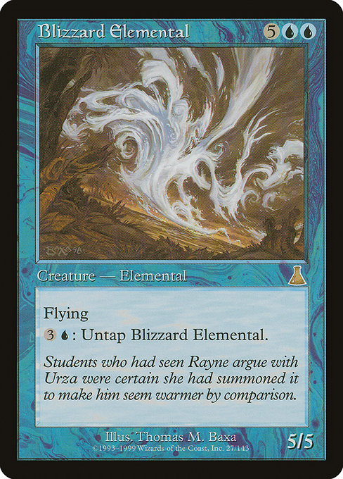Blizzard Elemental - Nonfoil