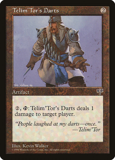 Telim'Tor's Darts - Nonfoil