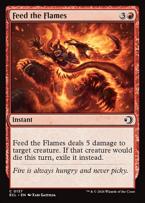 Feed the Flames - Nonfoil