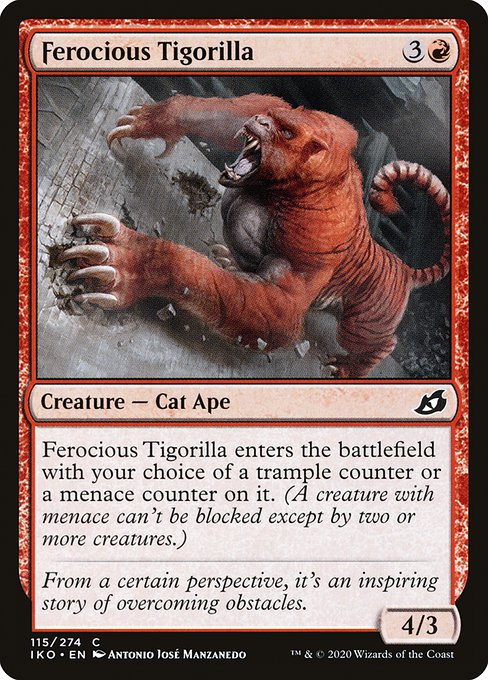 Ferocious Tigorilla - Nonfoil