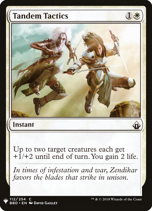 Tandem Tactics - Nonfoil