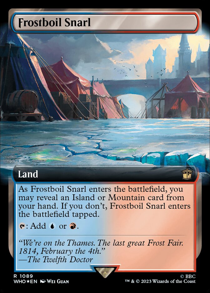 Frostboil Snarl (Extended Art - Surge Foil)