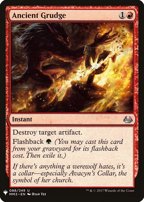 Ancient Grudge - Nonfoil