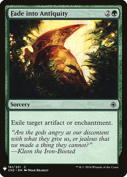 Fade into Antiquity - Nonfoil