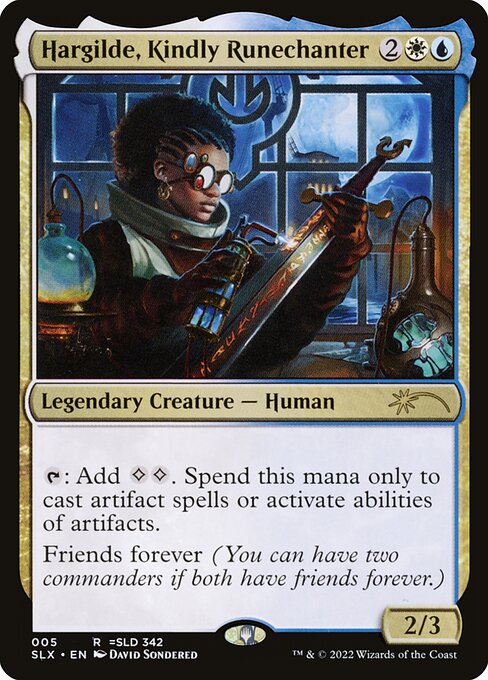 Hargilde, Kindly Runechanter - Nonfoil