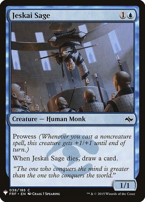 Jeskai Sage - Nonfoil