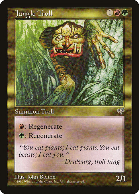 Jungle Troll - Nonfoil