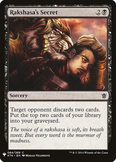 Rakshasa's Secret - Nonfoil