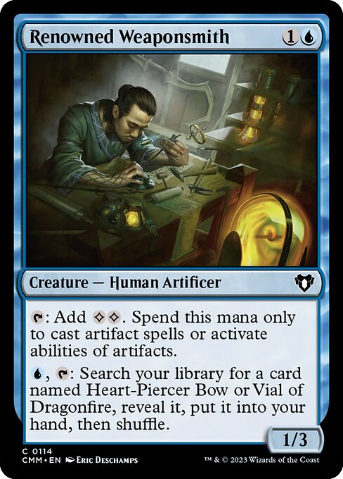 Renowned Weaponsmith - Nonfoil