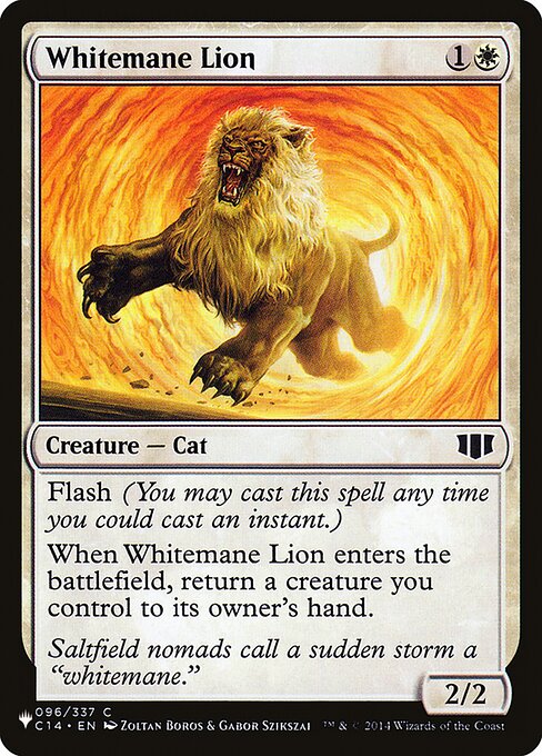 Whitemane Lion - Nonfoil