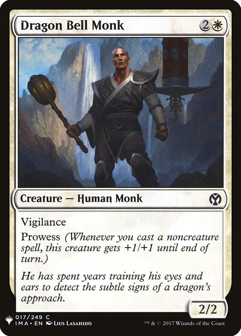 Dragon Bell Monk - Nonfoil