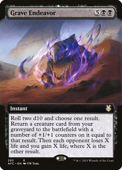 Grave Endeavor (Extended Art)