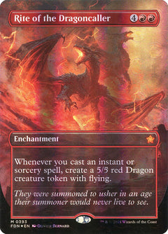 Rite of the Dragoncaller (Borderless - Mana Foil)