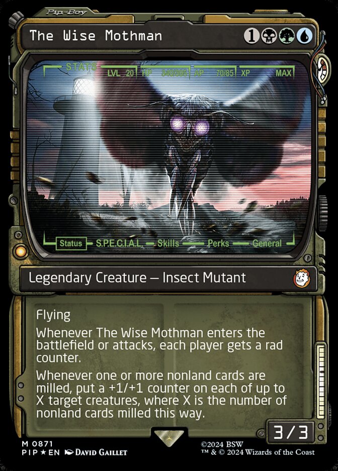 The Wise Mothman (Showcase - Surge Foil)