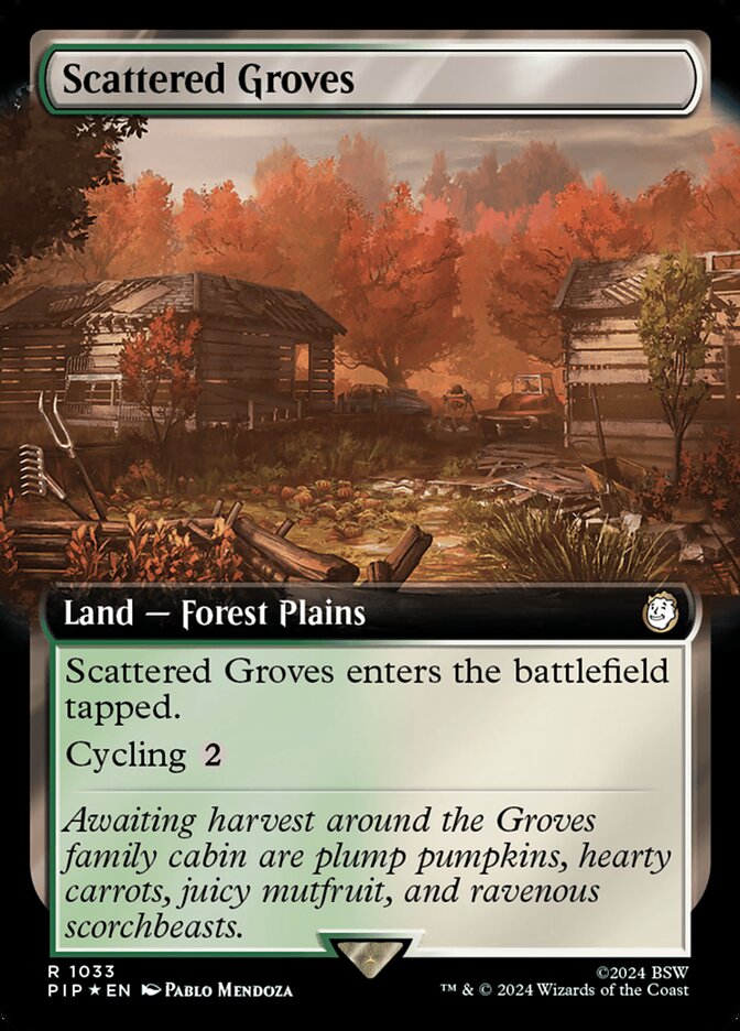 Scattered Groves (Extended Art - Surge Foil)