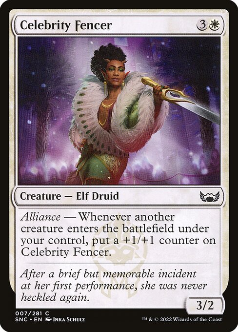 Celebrity Fencer - Nonfoil