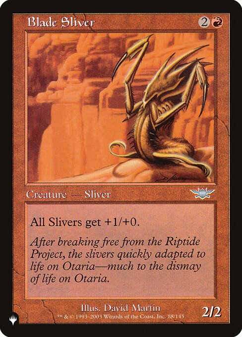 Blade Sliver - Nonfoil