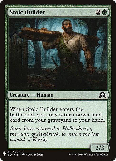 Stoic Builder - Nonfoil