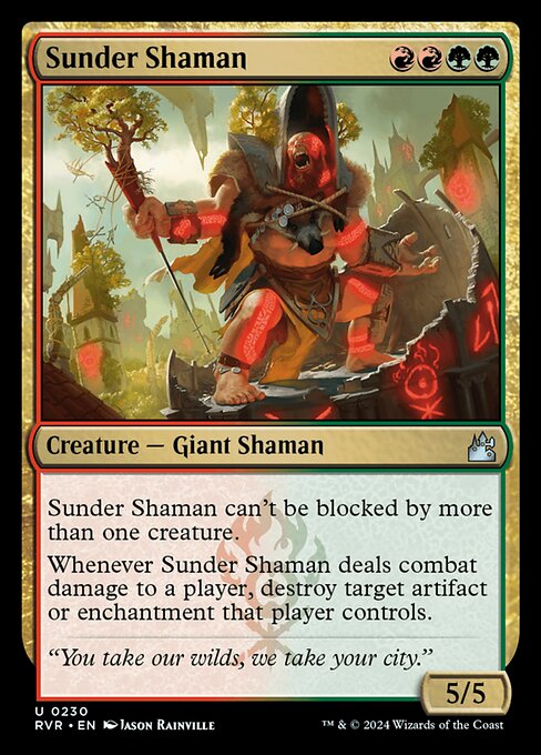 Sunder Shaman - Nonfoil