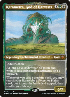 Karametra, God of Harvests (Etched)
