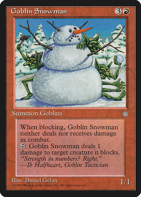 Goblin Snowman - Nonfoil
