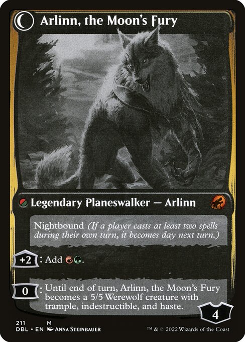Arlinn, the Moon's Fury (back)