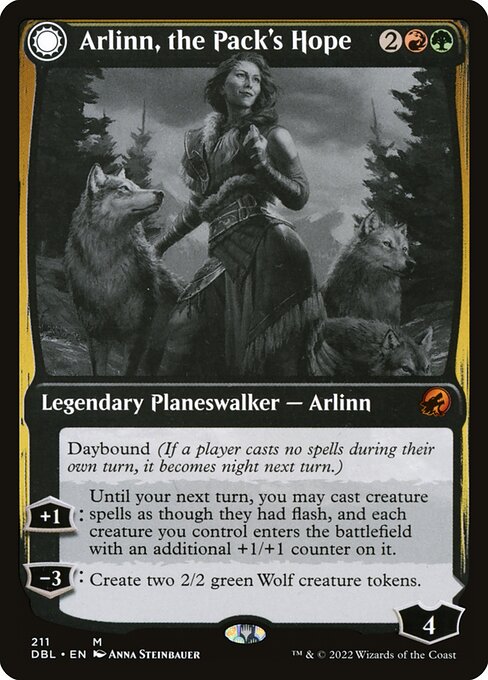 Arlinn, the Pack's Hope // Arlinn, the Moon's Fury - Nonfoil