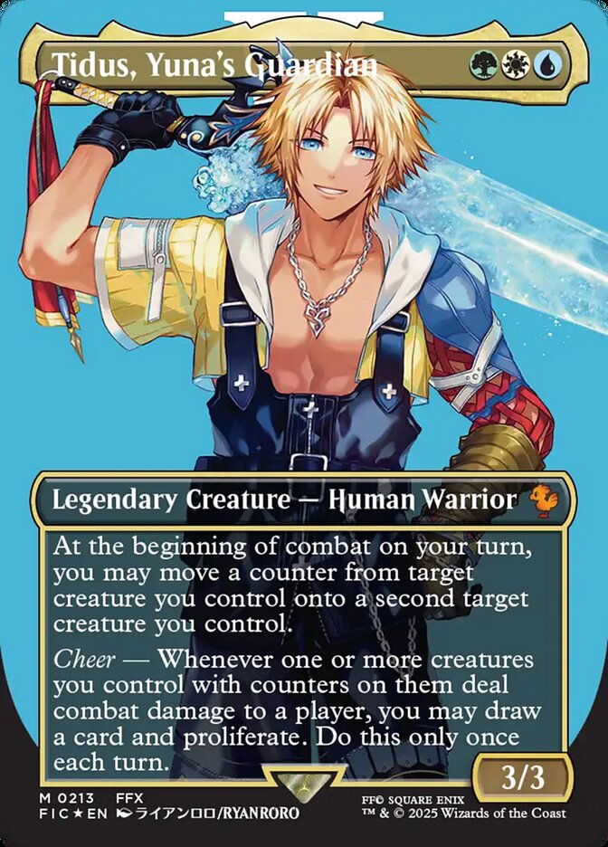 Tidus, Yuna's Guardian (Borderless - Surge Foil)