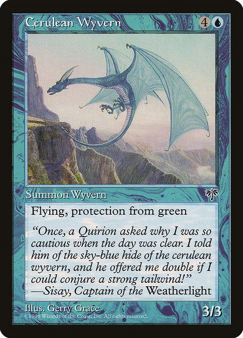 Cerulean Wyvern - Nonfoil