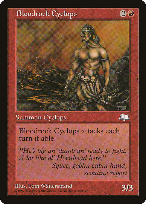 Bloodrock Cyclops - Nonfoil