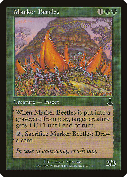 Marker Beetles - Nonfoil