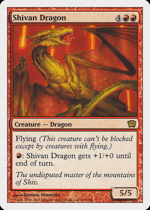 Shivan Dragon - Nonfoil