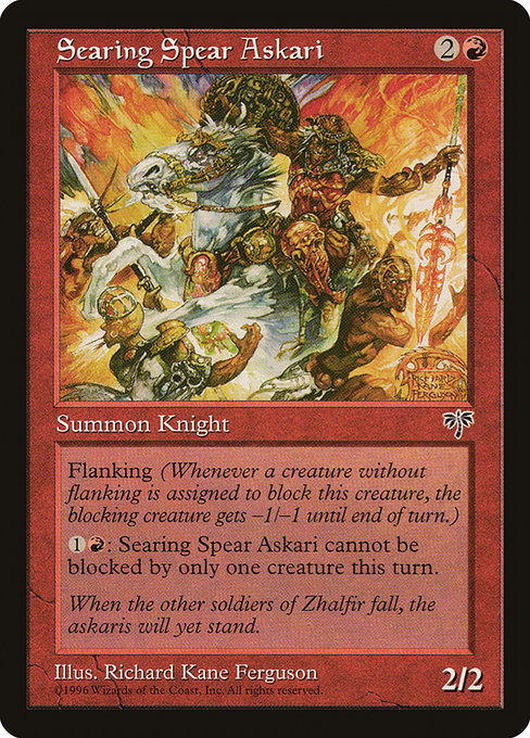 Searing Spear Askari - Nonfoil
