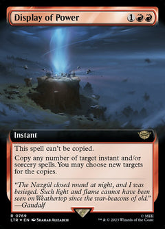 Display of Power (Extended Art)