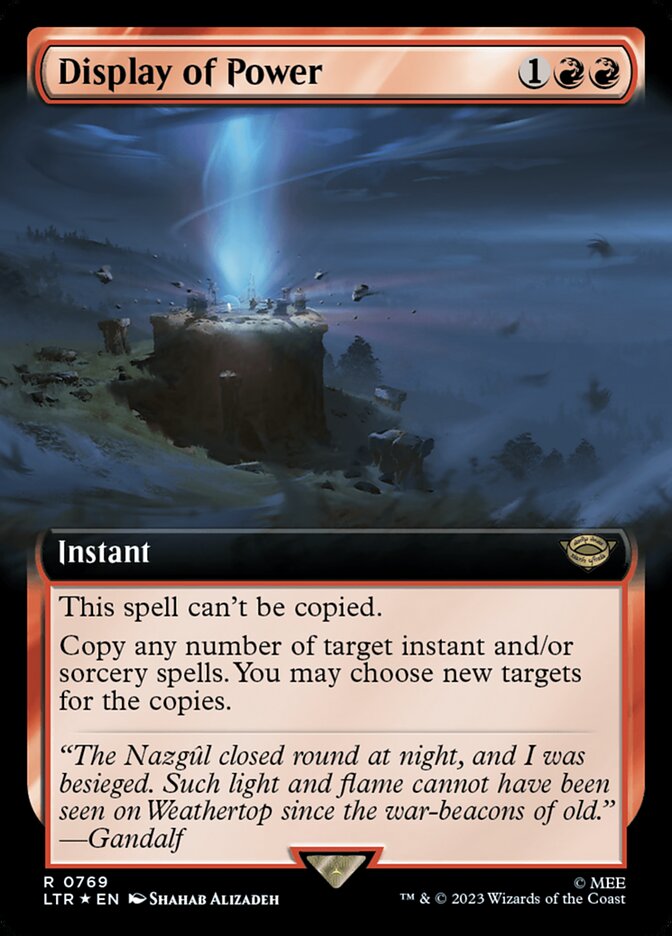 Display of Power (Extended Art)