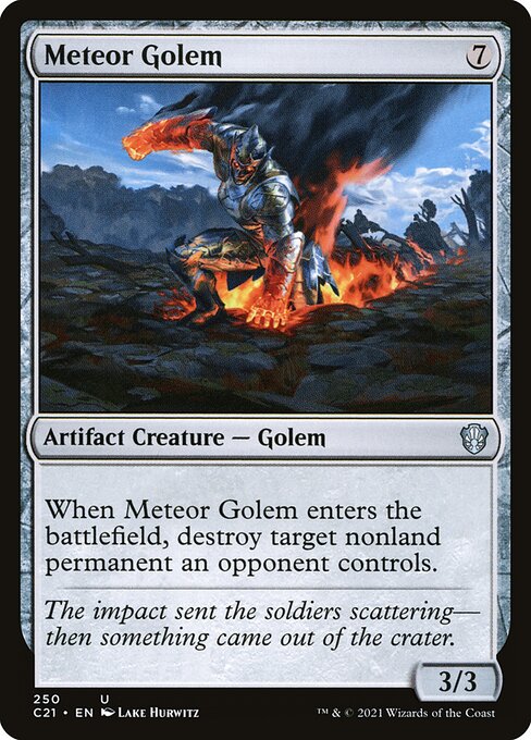 Meteor Golem - Nonfoil