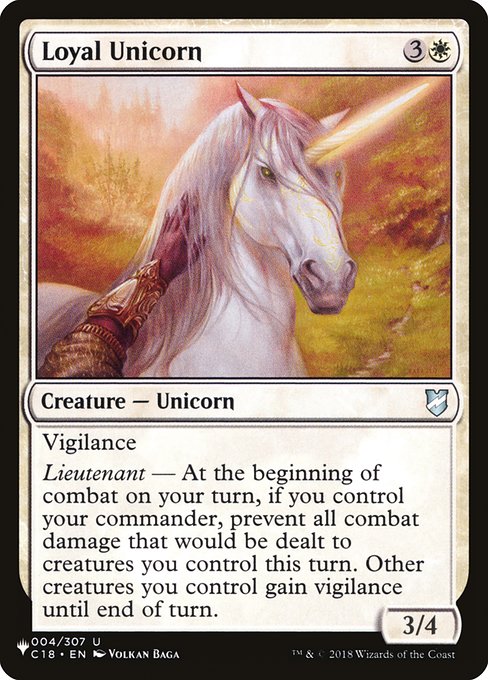 Loyal Unicorn - Nonfoil