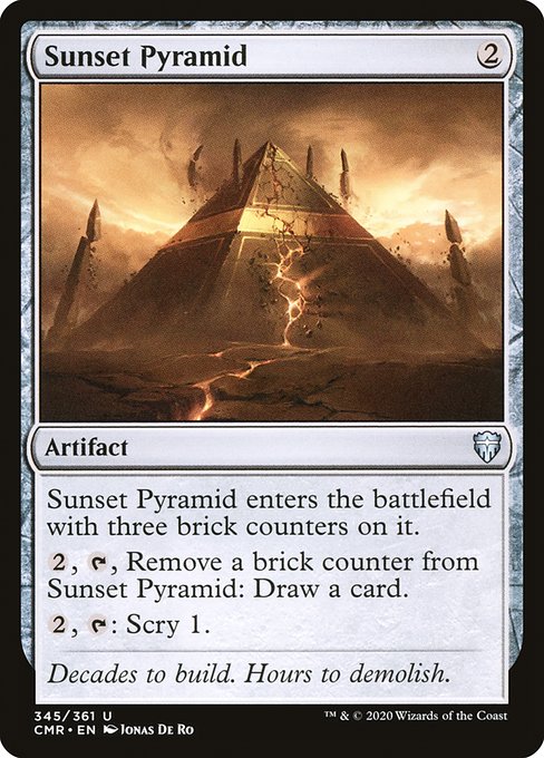 Sunset Pyramid - Nonfoil