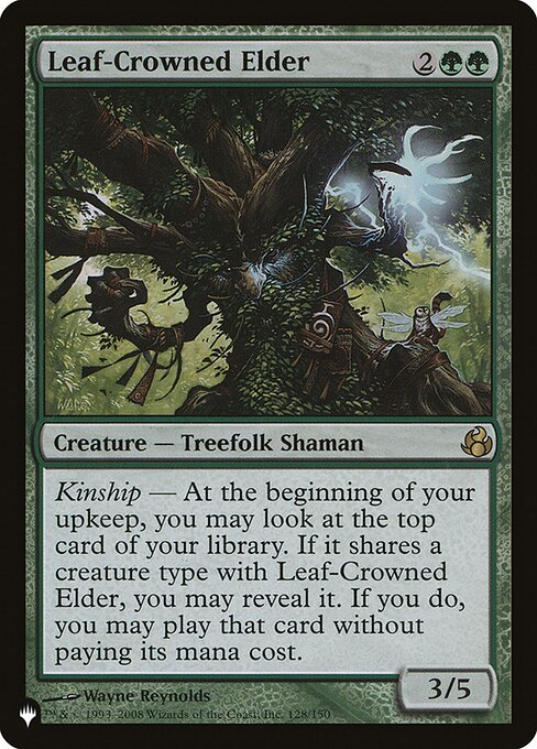 Leaf-Crowned Elder - Nonfoil